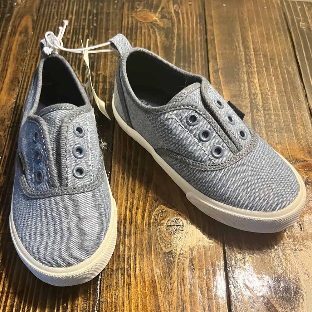 New Old Navy Blue Slip on Shoes-Toddle size 8